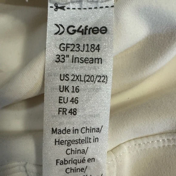 G4Free BareFeel high stretch Wide-Leg yoga Pants - Picture 3 of 9